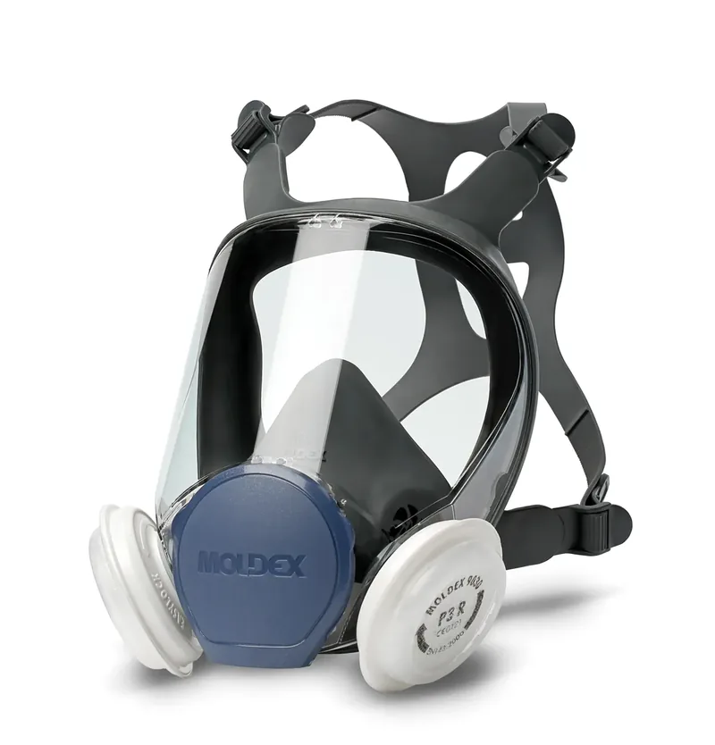 Moldex Seria 9000 z filtrami przeciwpyłowymi